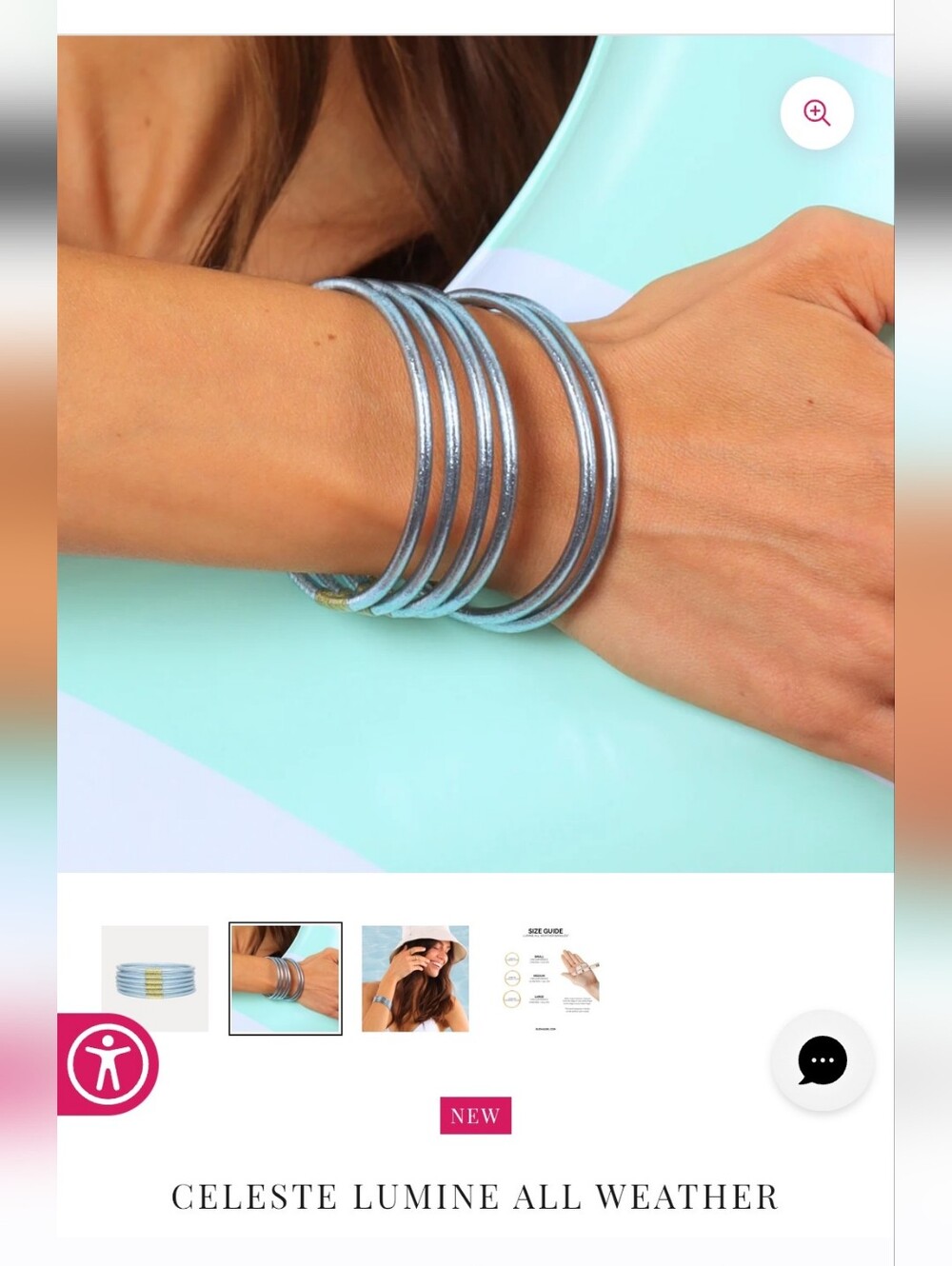 New Budhagirl Celeste Lumine Single Bangle